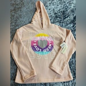 Bobbie Brooks Girls “Love Is All You Need” Hoodie